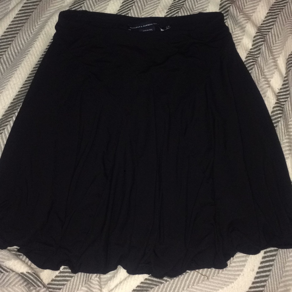 RALPH LAUREN black small skirt